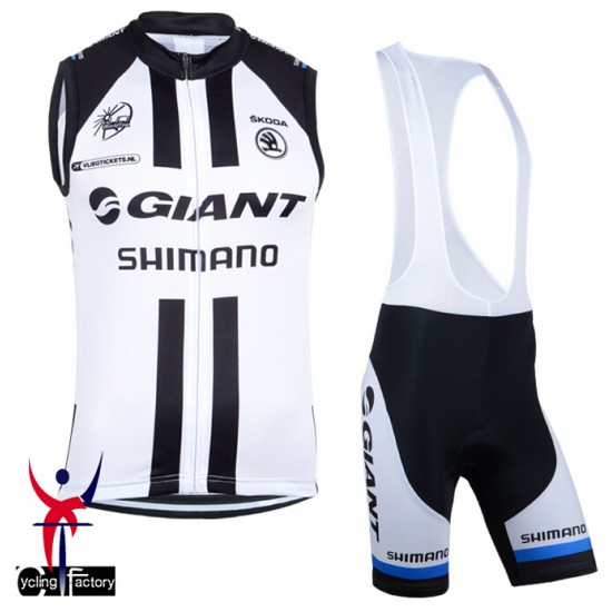 2014 Giant Fietsshirt Zonder Mouwen+Korte Fietsbroeken Bib 1074