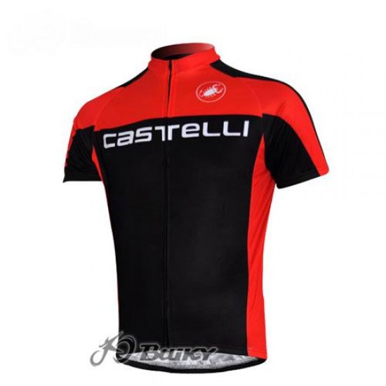 Castelli Pro Team Fietsshirt Korte mouw rood 3882